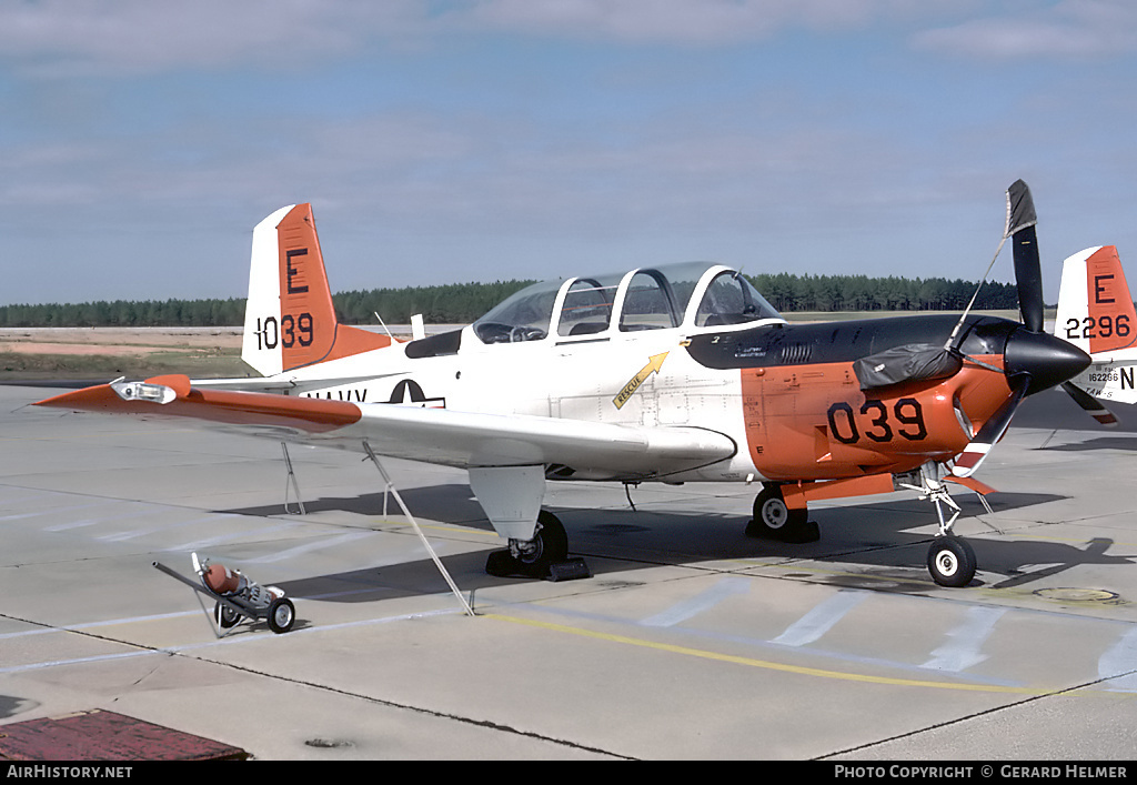 Aircraft Photo of 161039 | Beech T-34C Turbo Mentor (45) | USA - Navy | AirHistory.net #103640