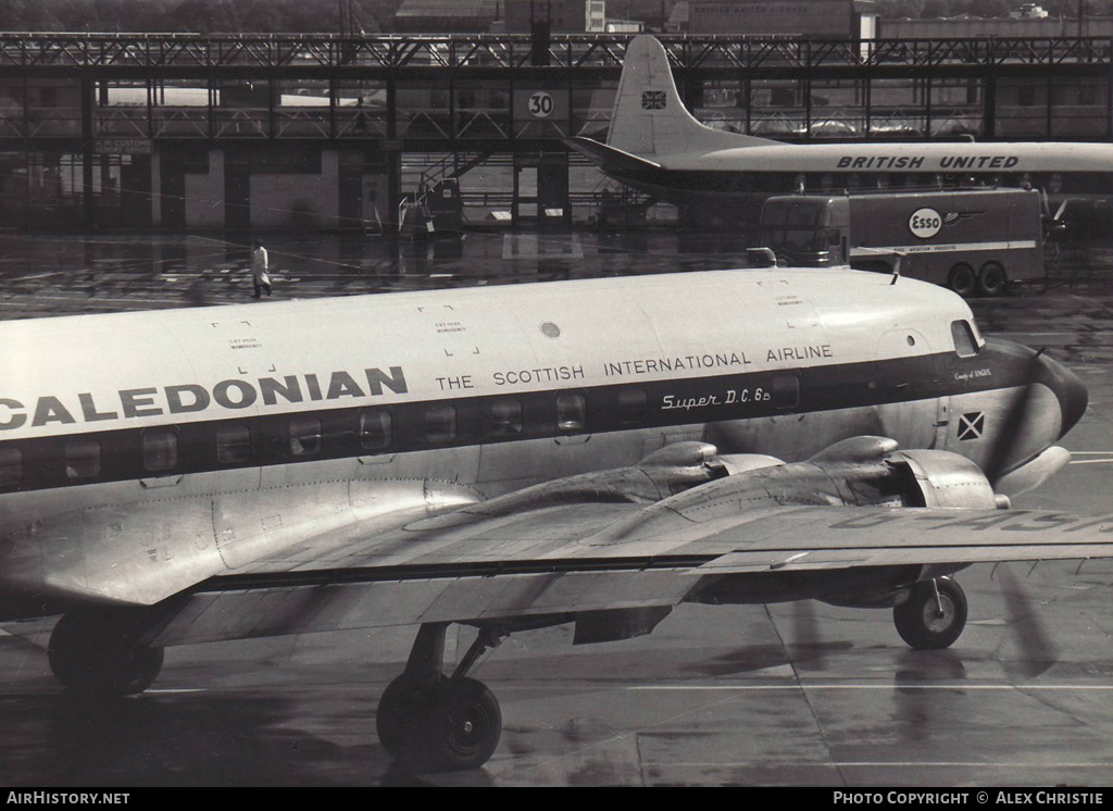Aircraft Photo of G-ASRZ | Douglas DC-6B | Caledonian Airways | AirHistory.net #103646