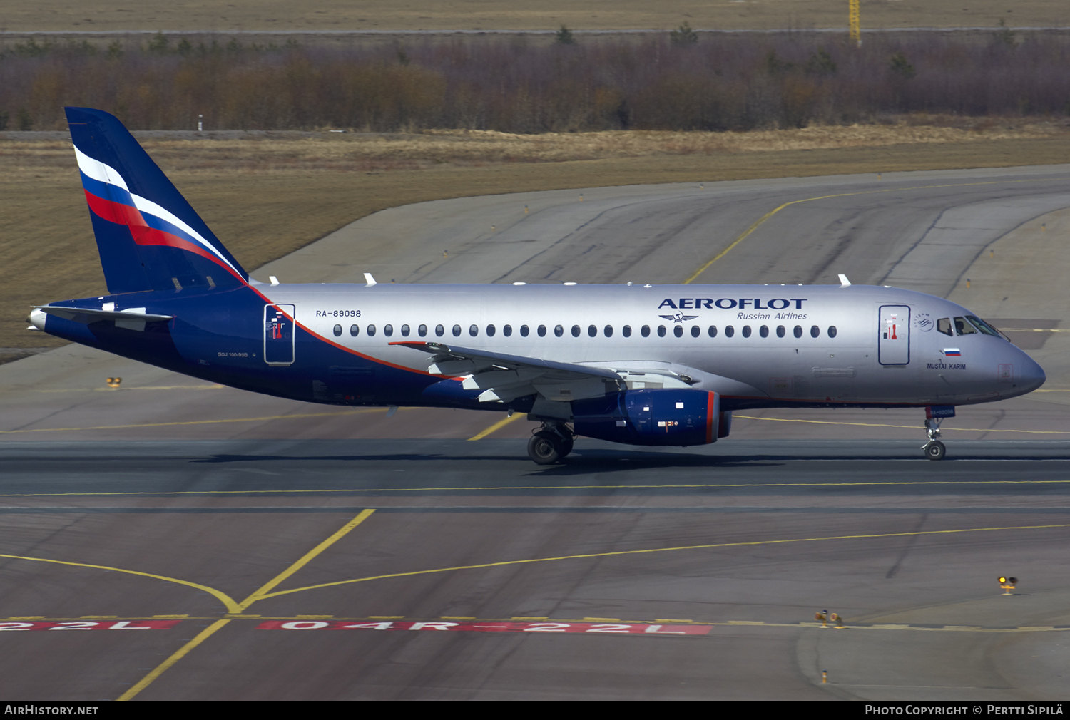 Aircraft Photo of RA-89098 | Sukhoi SSJ-100-95B Superjet 100 (RRJ-95B) | Aeroflot - Russian Airlines | AirHistory.net #103661