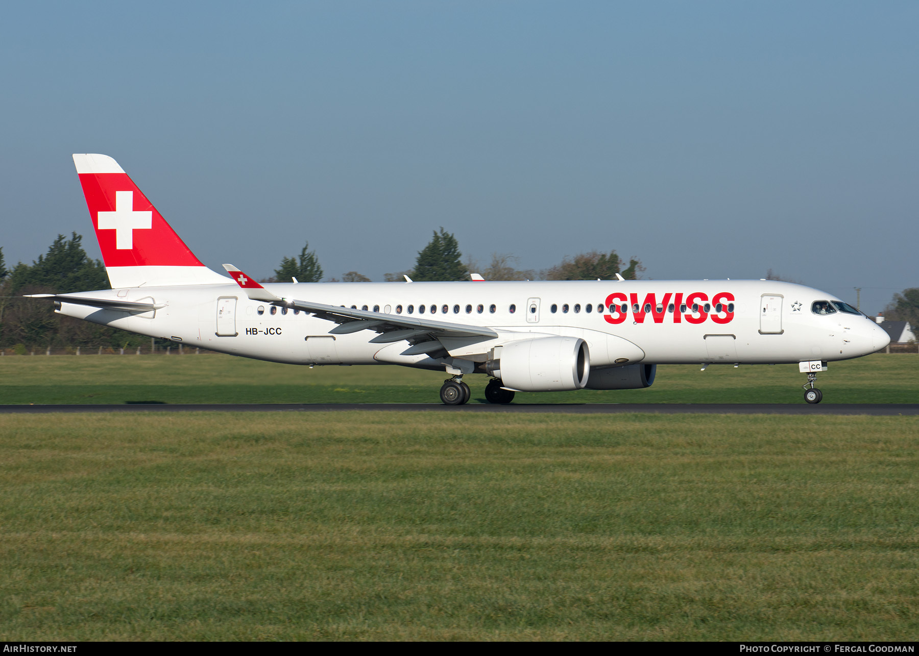 Aircraft Photo of HB-JCC | Bombardier CSeries CS100 (BD-500-1A10) | Swiss International Air Lines | AirHistory.net #103673