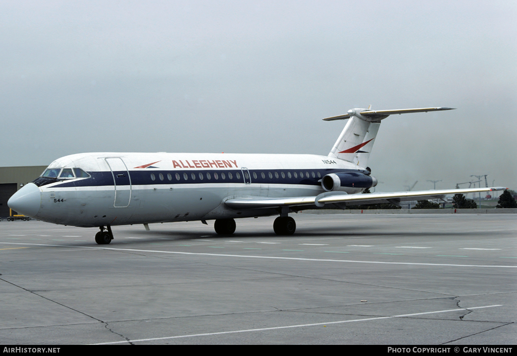 Aircraft Photo of N1544 | BAC 111-203AE One-Eleven | Allegheny Airlines | AirHistory.net #103688