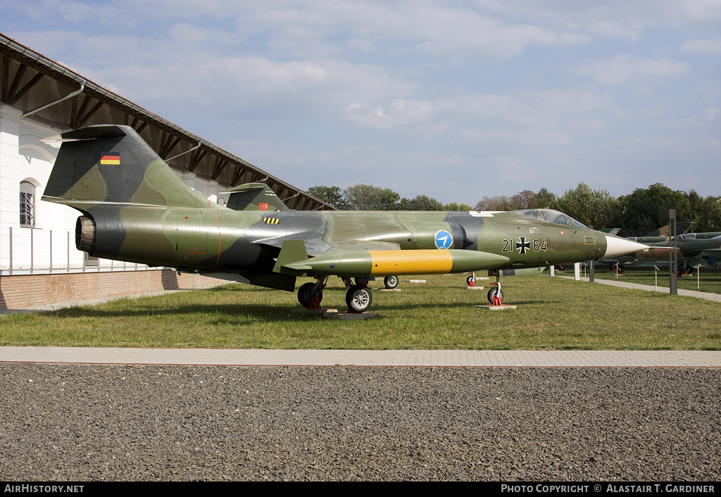 Aircraft Photo of 2164 | Lockheed F-104G Starfighter | Germany - Air Force | AirHistory.net #103702