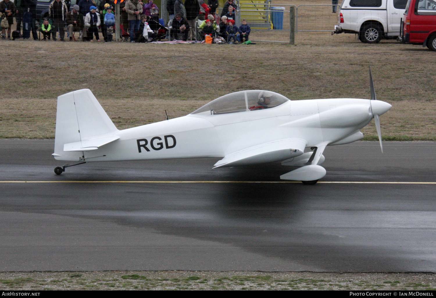 Aircraft Photo of ZK-RGD / RGD | Van's RV-4 | AirHistory.net #103708