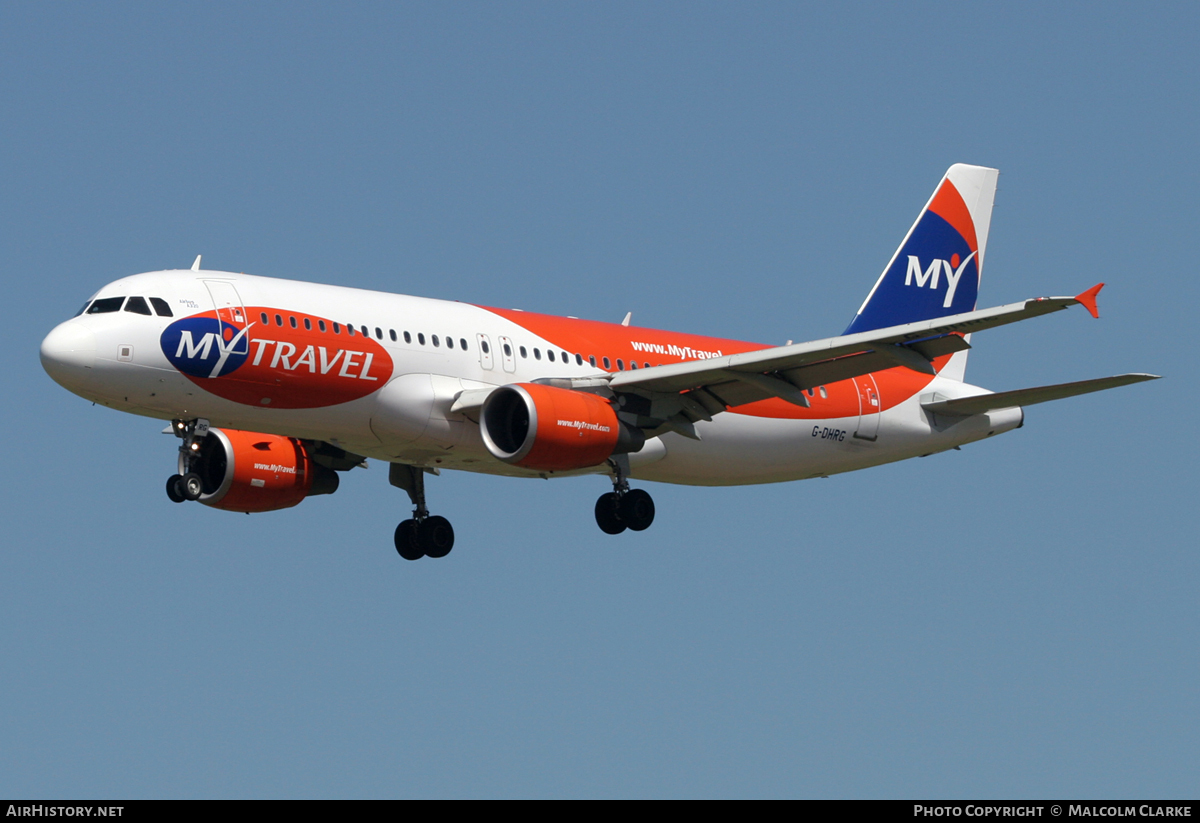 Aircraft Photo of G-DHRG | Airbus A320-214 | MyTravel Airways | AirHistory.net #103716