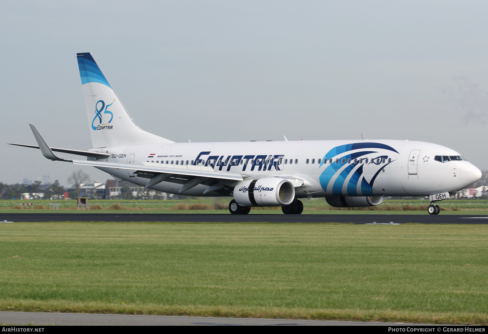 Aircraft Photo of SU-GEH | Boeing 737-800 | EgyptAir | AirHistory.net #103720