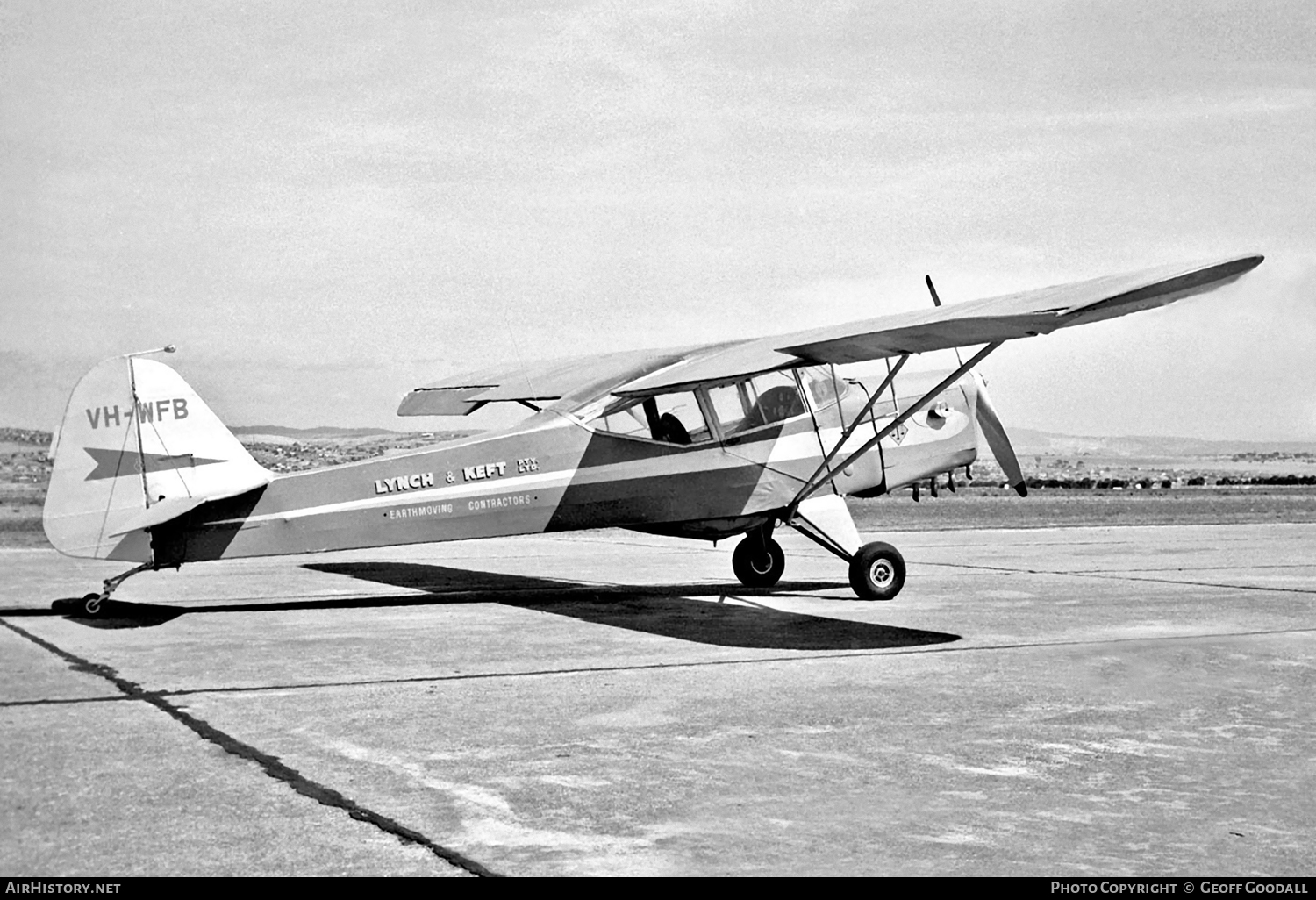 Aircraft Photo of VH-WFB | Auster J-1 Autocrat | Lynch & Keft | AirHistory.net #103725