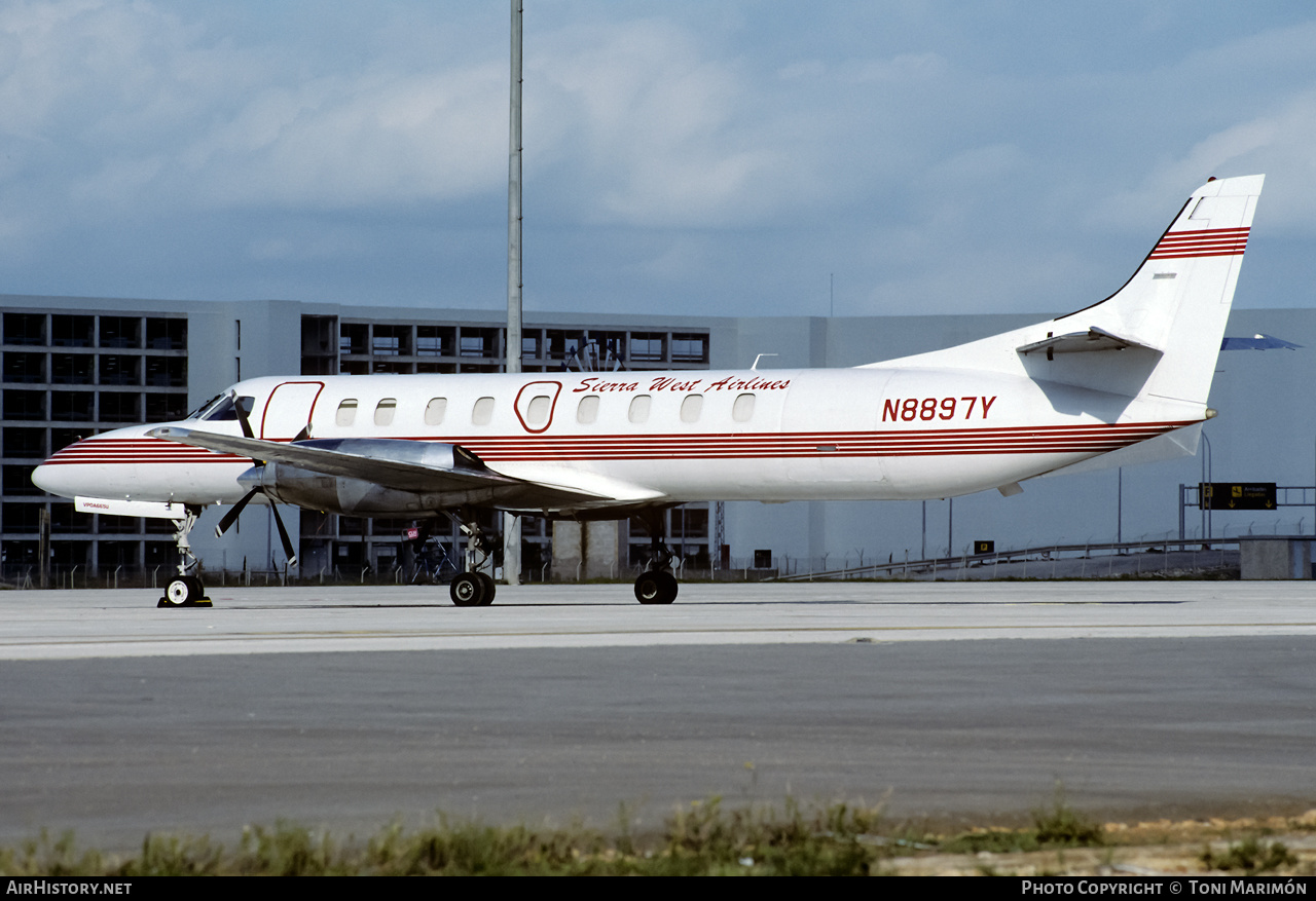 Aircraft Photo of N8897Y | Fairchild Swearingen SA-227AT Merlin IVC | Sierra West Airlines | AirHistory.net #103734