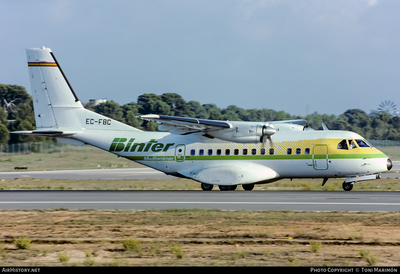 Aircraft Photo of EC-FBC | CASA/IPTN CN235-200 | Binter Mediterraneo | AirHistory.net #103735