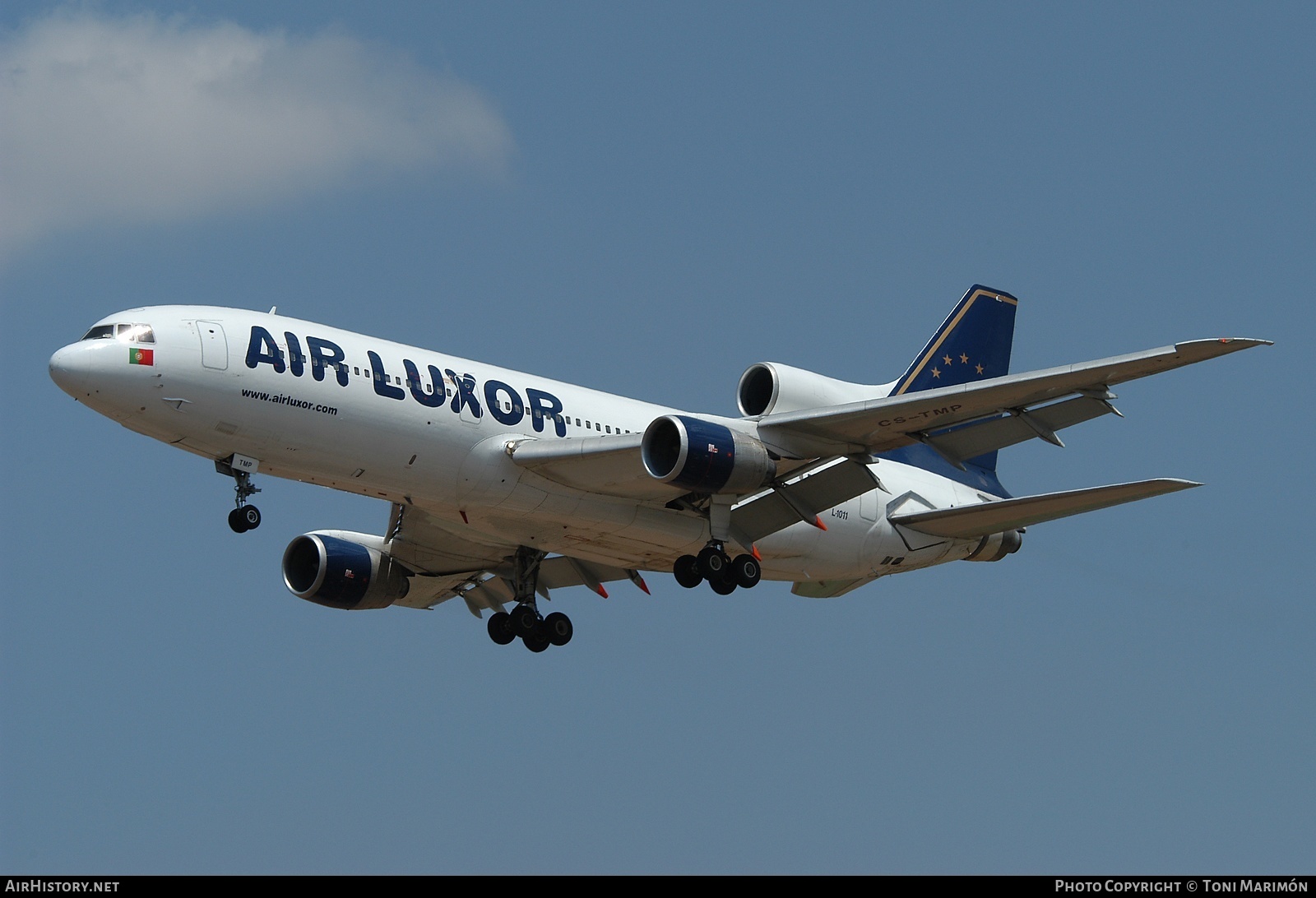 Aircraft Photo of CS-TMP | Lockheed L-1011-385-3 TriStar 500 | Air Luxor | AirHistory.net #103744