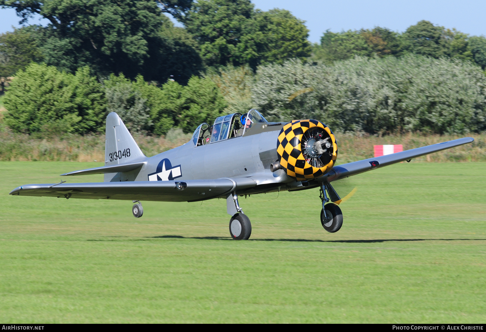 Aircraft Photo of G-TDJN / 313048 | North American AT-6D Harvard III | USA - Air Force | AirHistory.net #103762