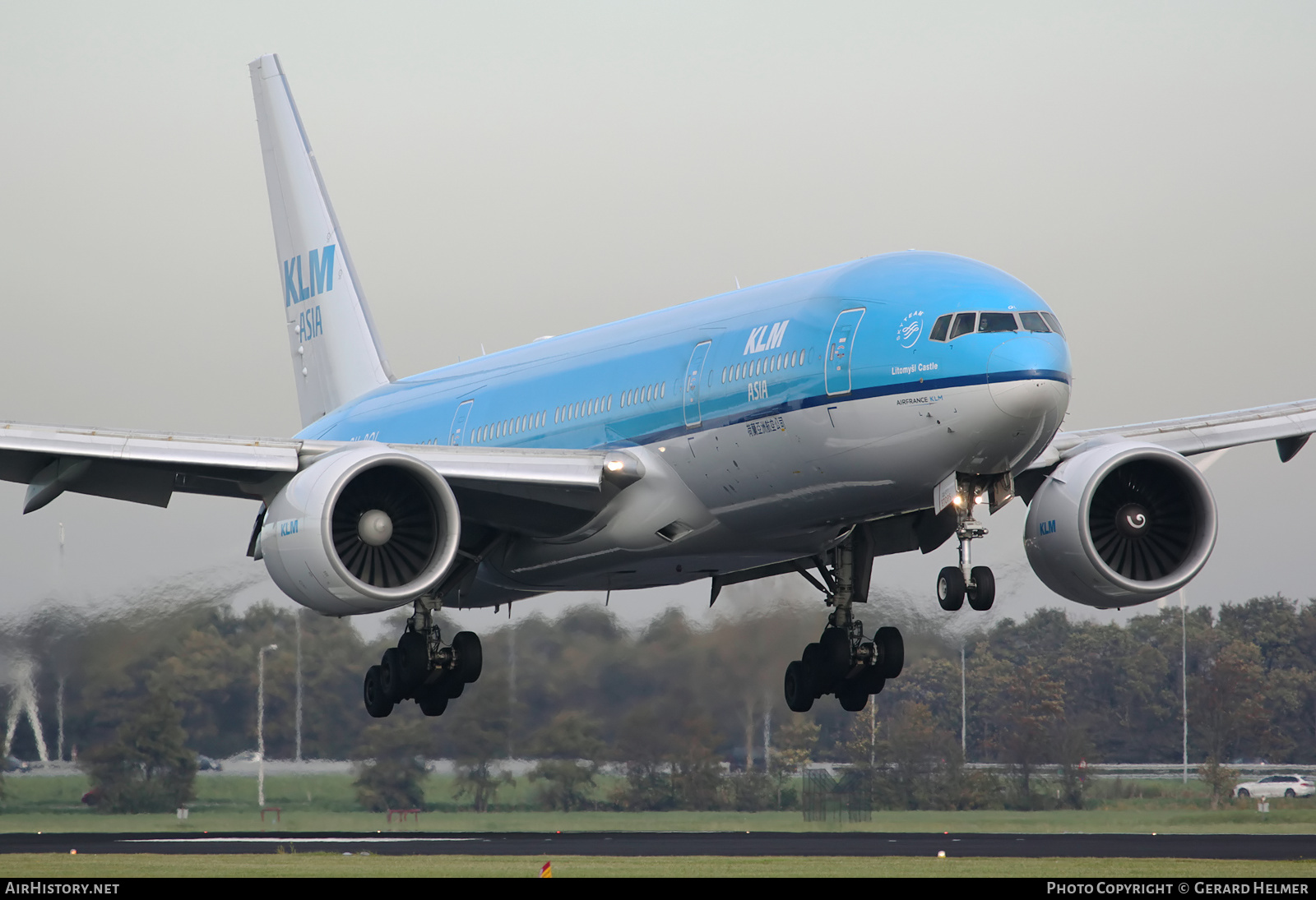 Aircraft Photo of PH-BQL | Boeing 777-206/ER | KLM Asia | AirHistory.net #103763