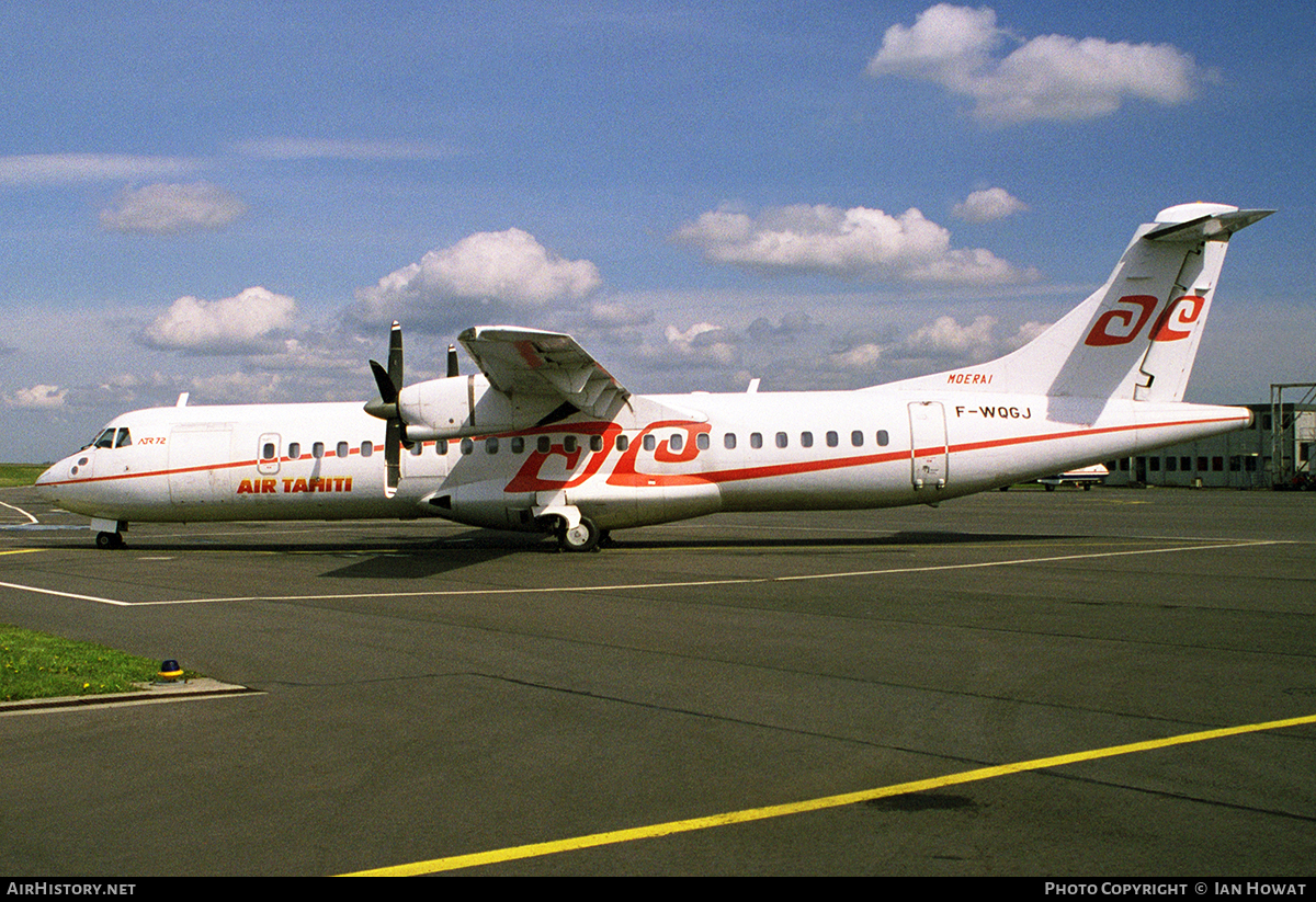 Aircraft Photo of F-WQGJ | ATR ATR-72-202 | Air Tahiti | AirHistory.net #103770