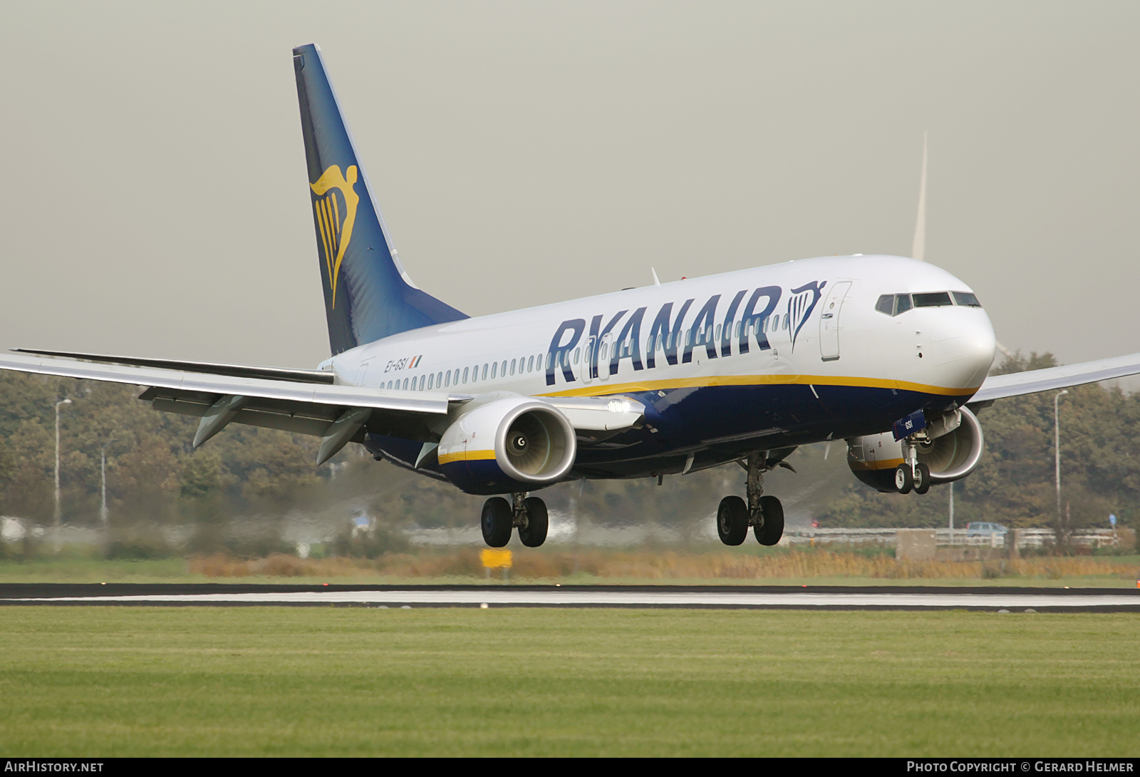 Aircraft Photo of EI-GSI | Boeing 737-800 | Ryanair | AirHistory.net #103777