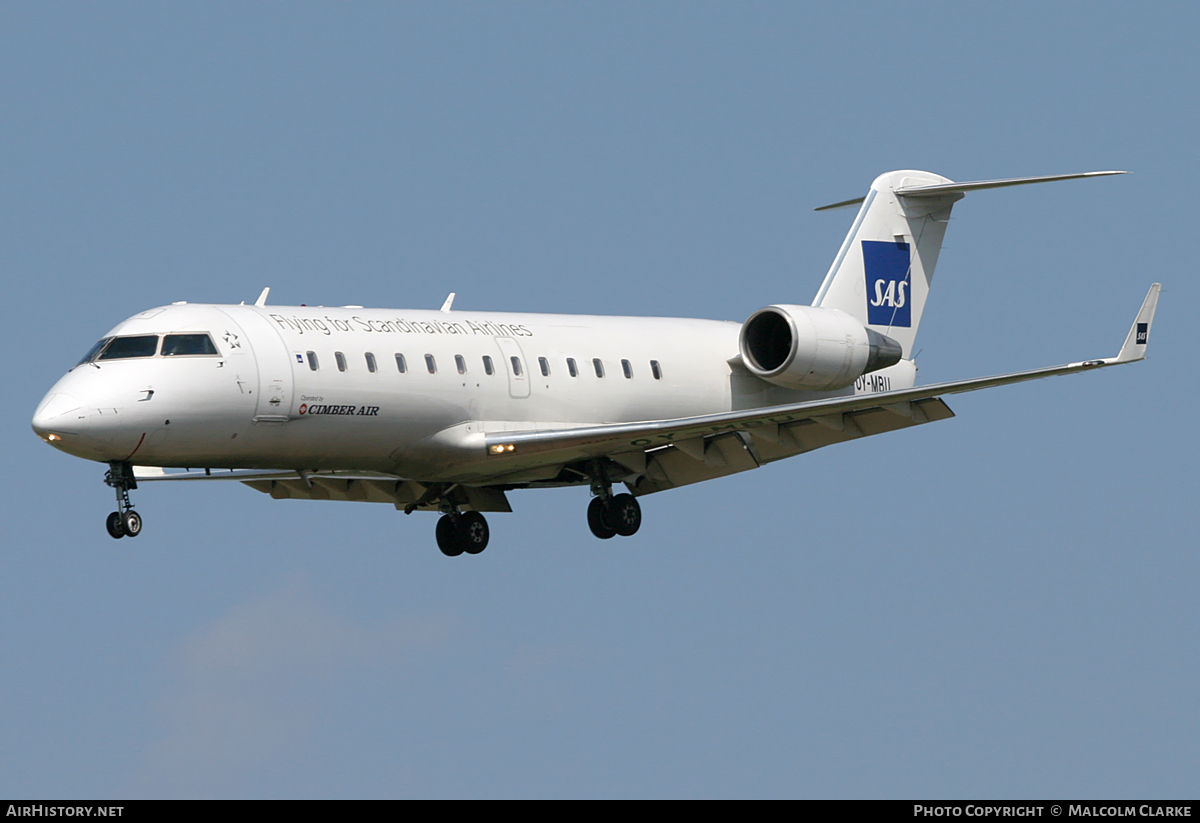 Aircraft Photo of OY-MBU | Bombardier CRJ-200LR (CL-600-2B19) | Scandinavian Airlines - SAS | AirHistory.net #103787