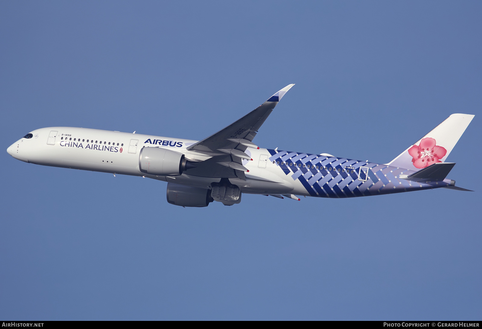 Aircraft Photo of B-18918 | Airbus A350-941 | China Airlines | AirHistory.net #103791
