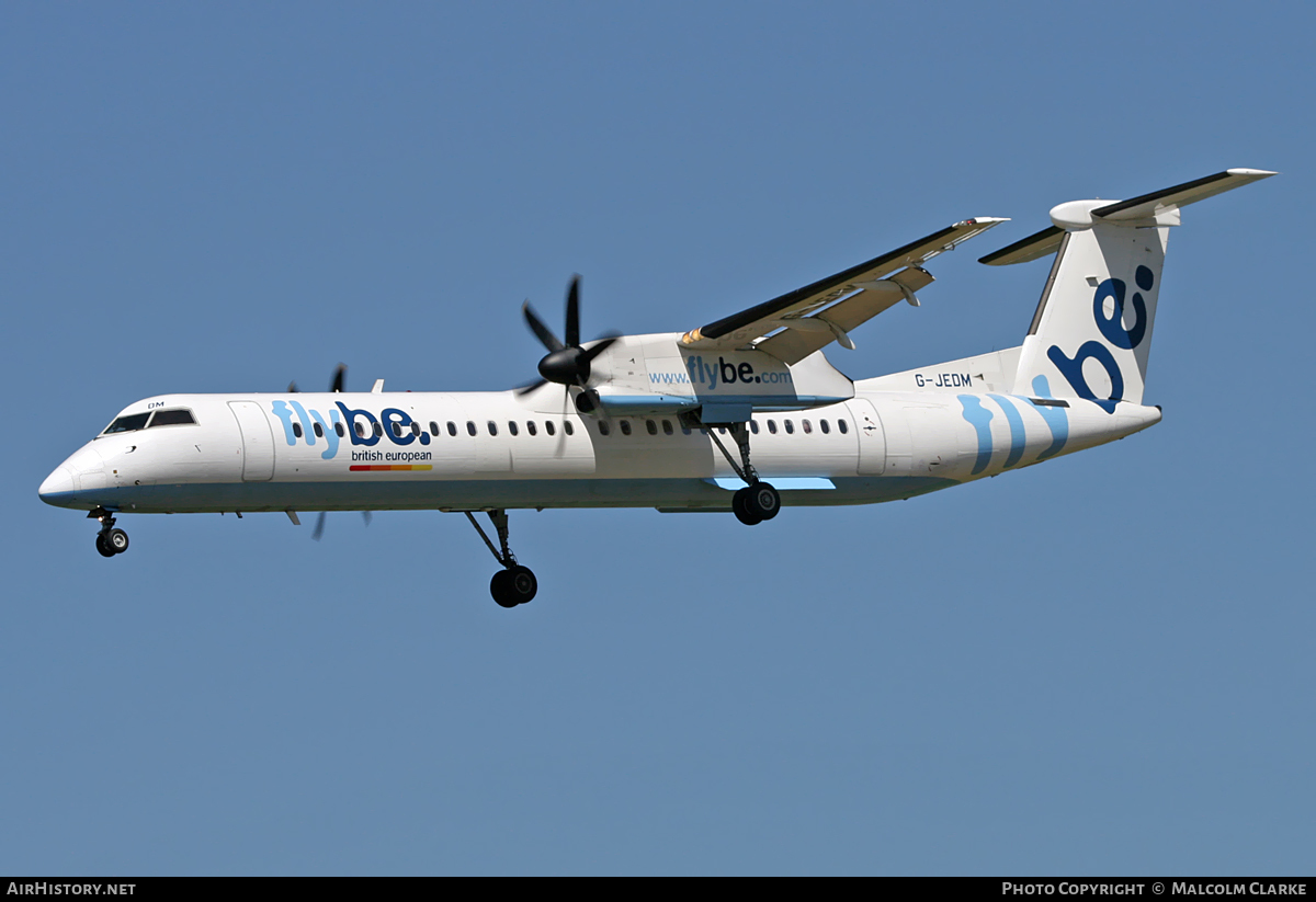 Aircraft Photo of G-JEDM | Bombardier DHC-8-402 | Flybe - British European | AirHistory.net #103792