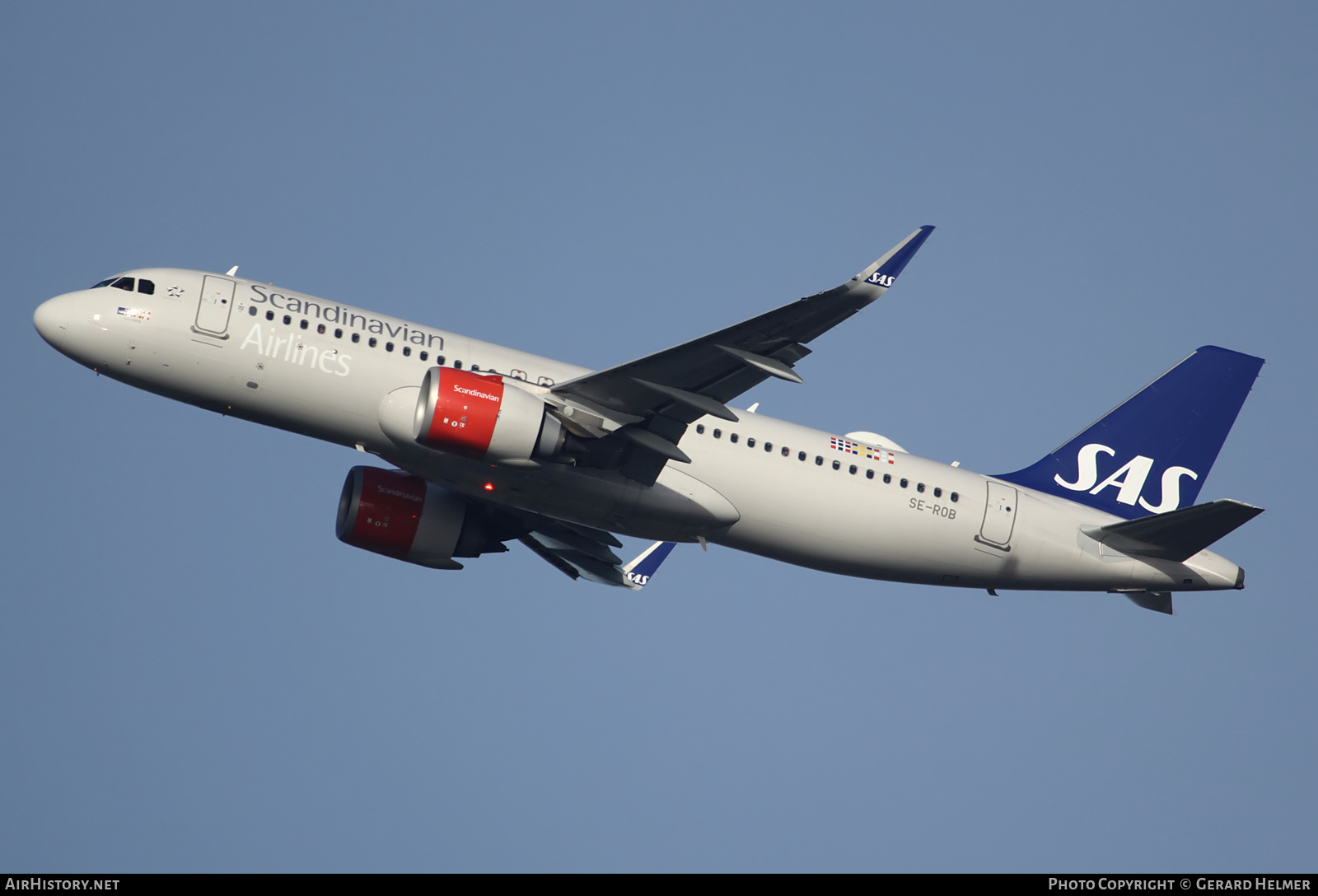 Aircraft Photo of SE-ROB | Airbus A320-251N | Scandinavian Airlines - SAS | AirHistory.net #103796