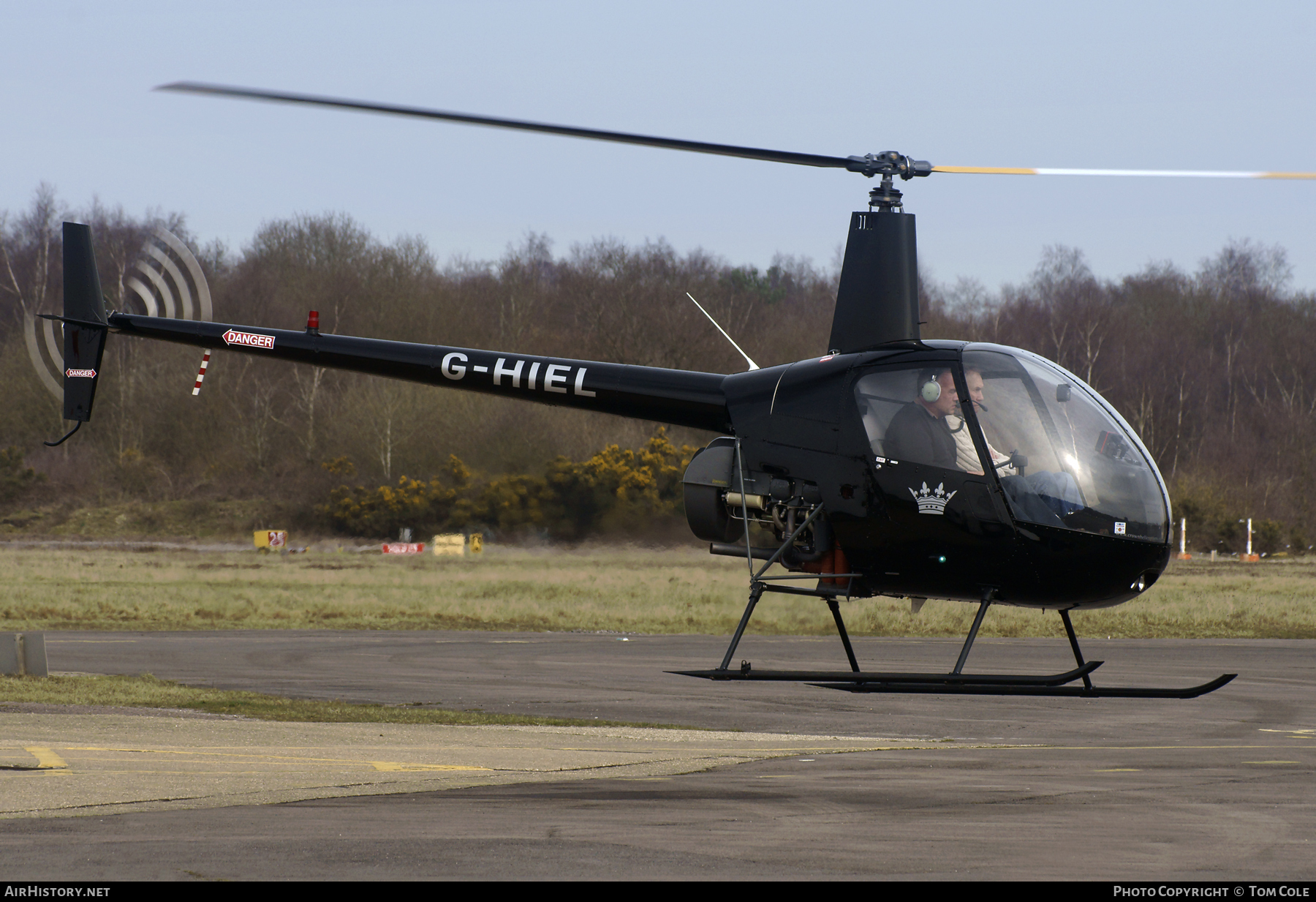 Aircraft Photo of G-HIEL | Robinson R-22 Beta | AirHistory.net #103799