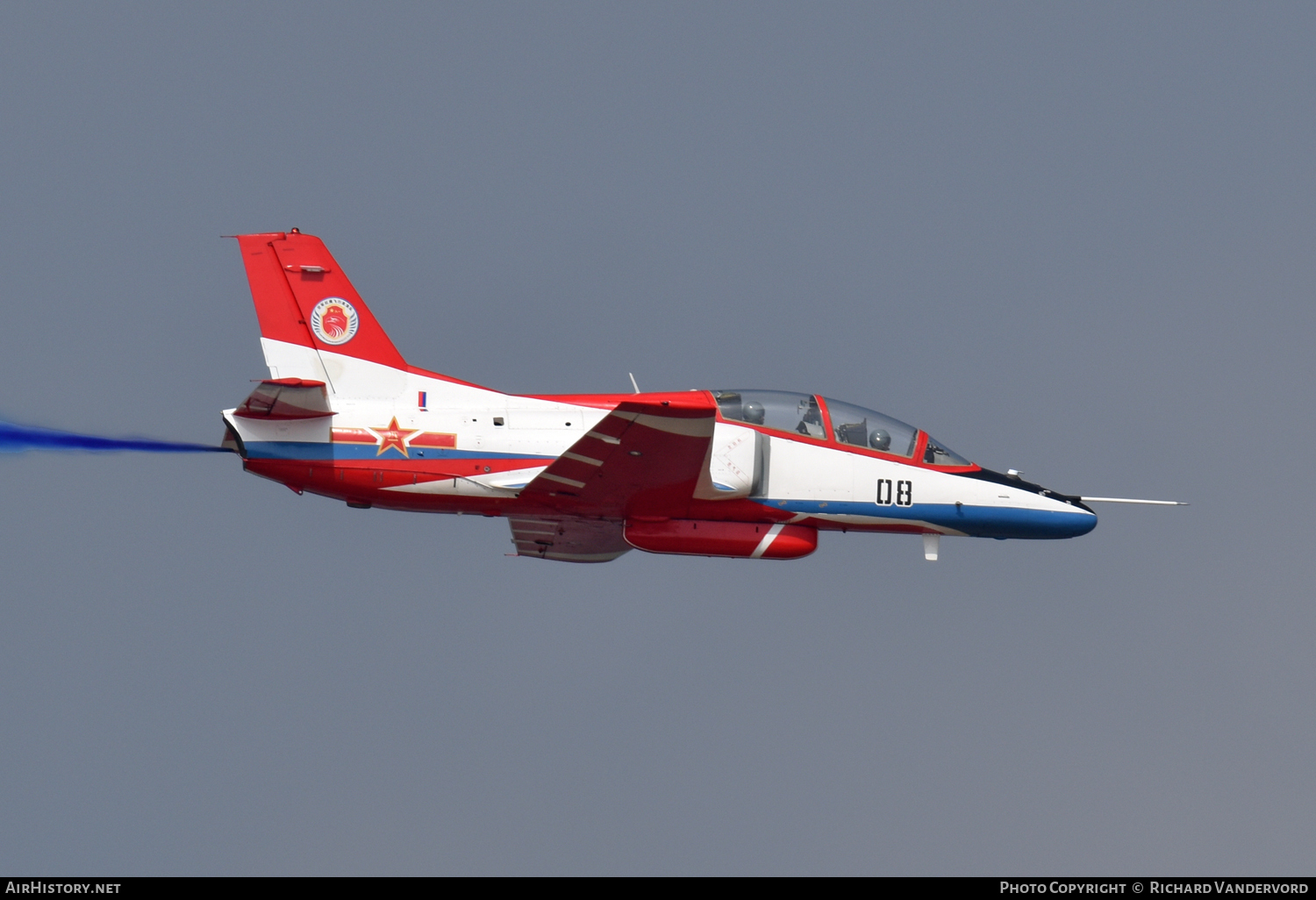 Aircraft Photo of 08 | Hongdu JL-8 | China - Air Force | AirHistory.net #103815