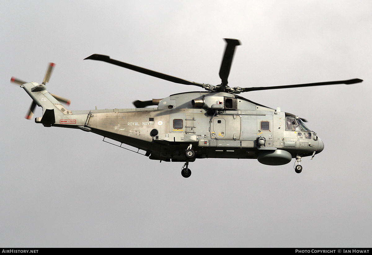 Aircraft Photo of ZH847 | EHI EH101-111 Merlin HM2 | UK - Navy | AirHistory.net #103818