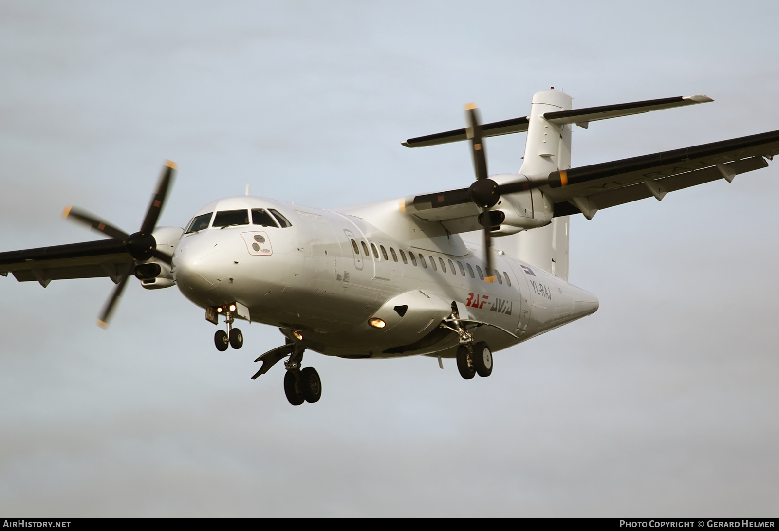 Aircraft Photo of YL-RAJ | ATR ATR-42-300QC | RAF-Avia Airlines | AirHistory.net #103842