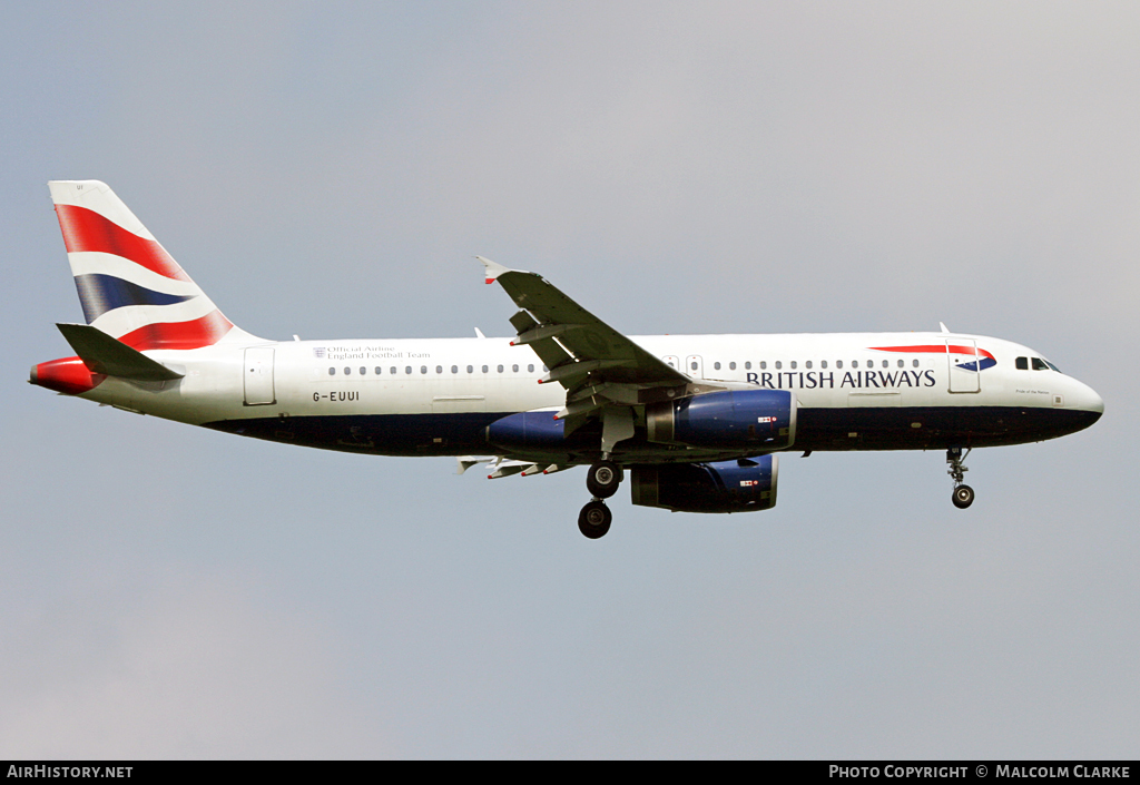 Aircraft Photo of G-EUUI | Airbus A320-232 | British Airways | AirHistory.net #103847