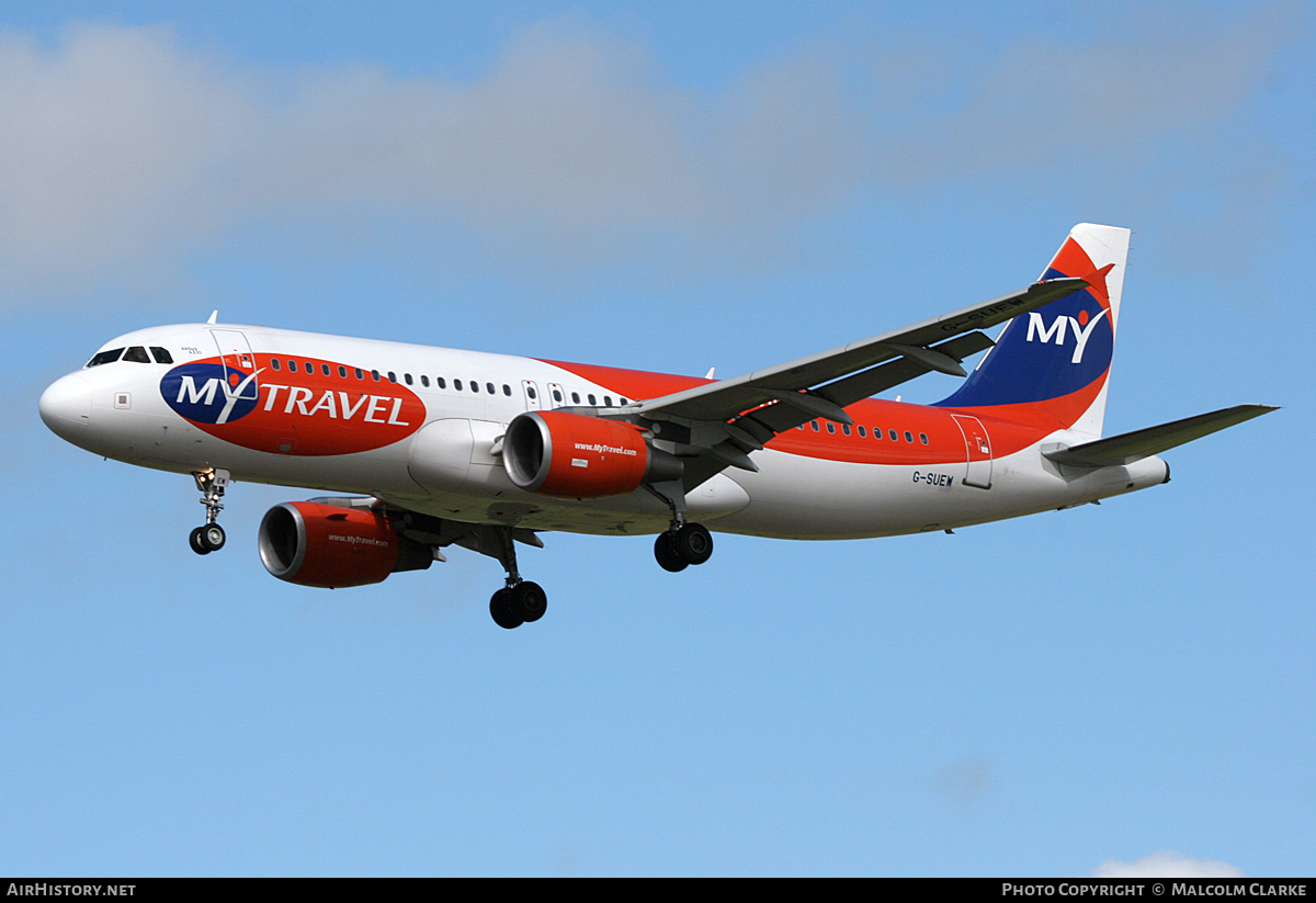 Aircraft Photo of G-SUEW | Airbus A320-214 | MyTravel Airways | AirHistory.net #103849