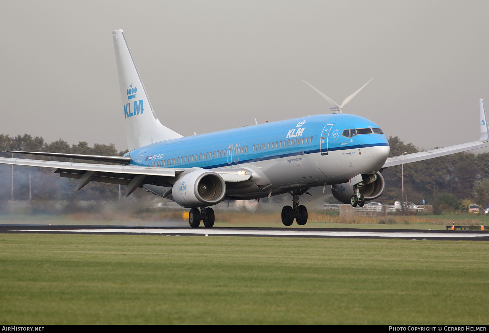 Aircraft Photo of PH-BXU | Boeing 737-8BK | KLM - Royal Dutch Airlines | AirHistory.net #103853