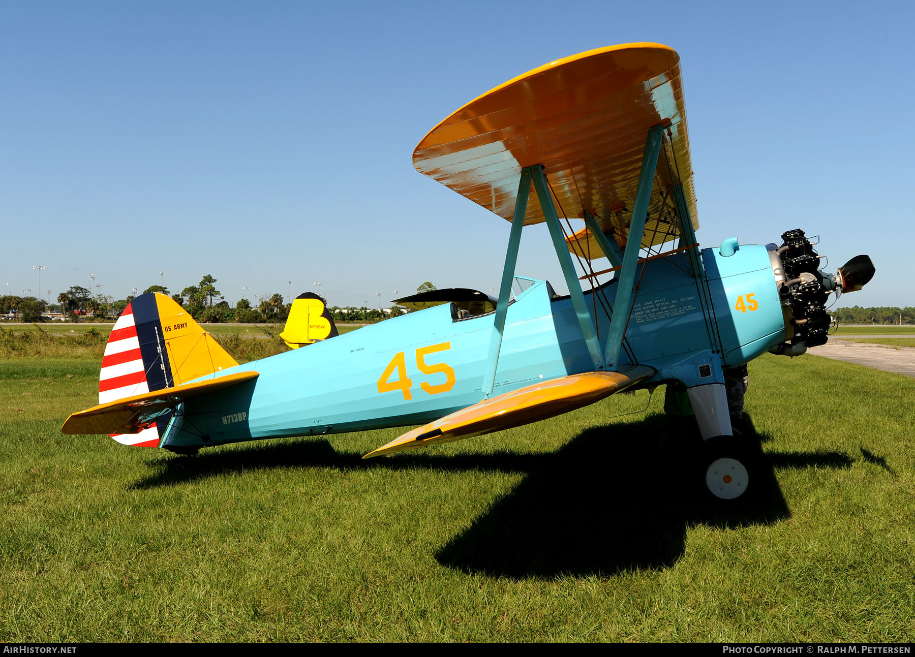 Aircraft Photo of N713BP | Boeing PT-13D Kaydet (E75) | USA - Air Force | AirHistory.net #103862