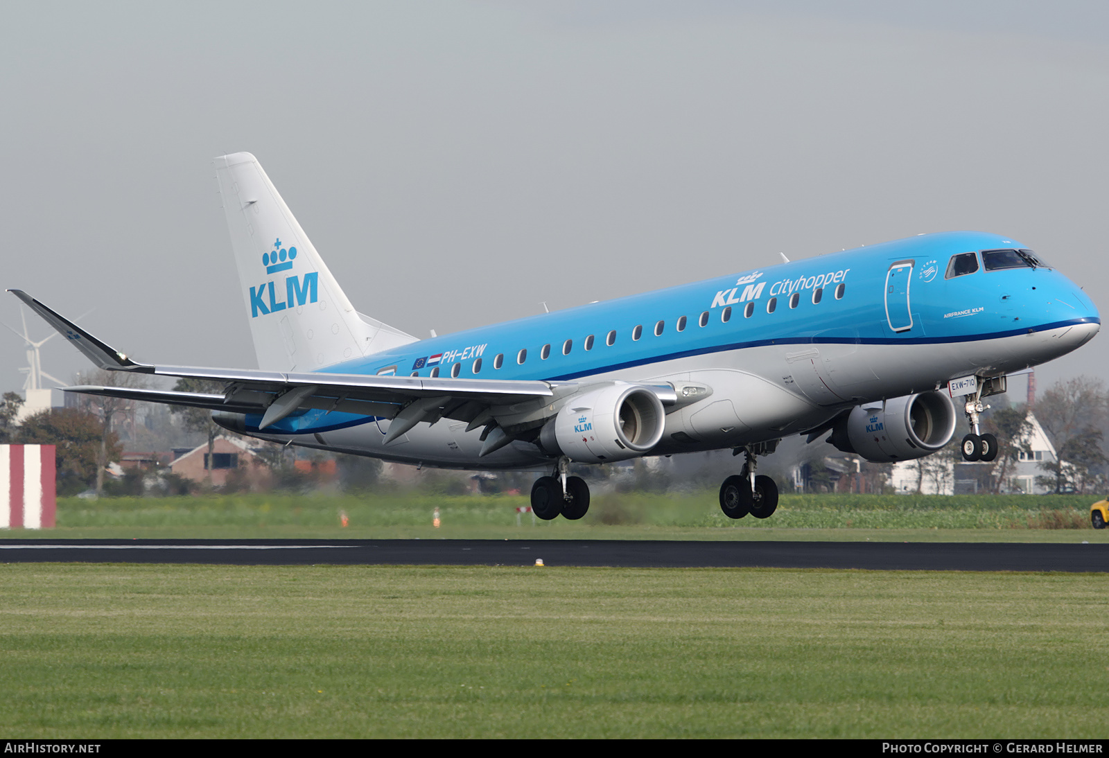 Aircraft Photo of PH-EXW | Embraer 175STD (ERJ-170-200STD) | KLM Cityhopper | AirHistory.net #103869