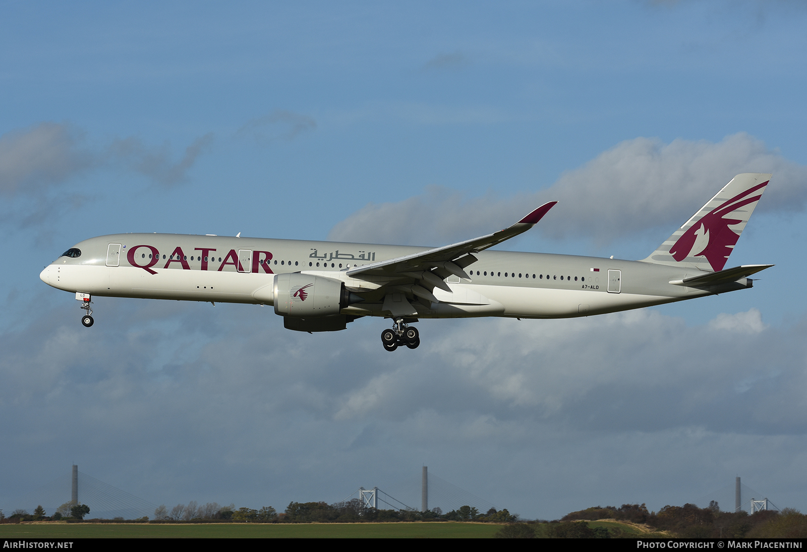 Aircraft Photo of A7-ALD | Airbus A350-941 | Qatar Airways | AirHistory.net #103886