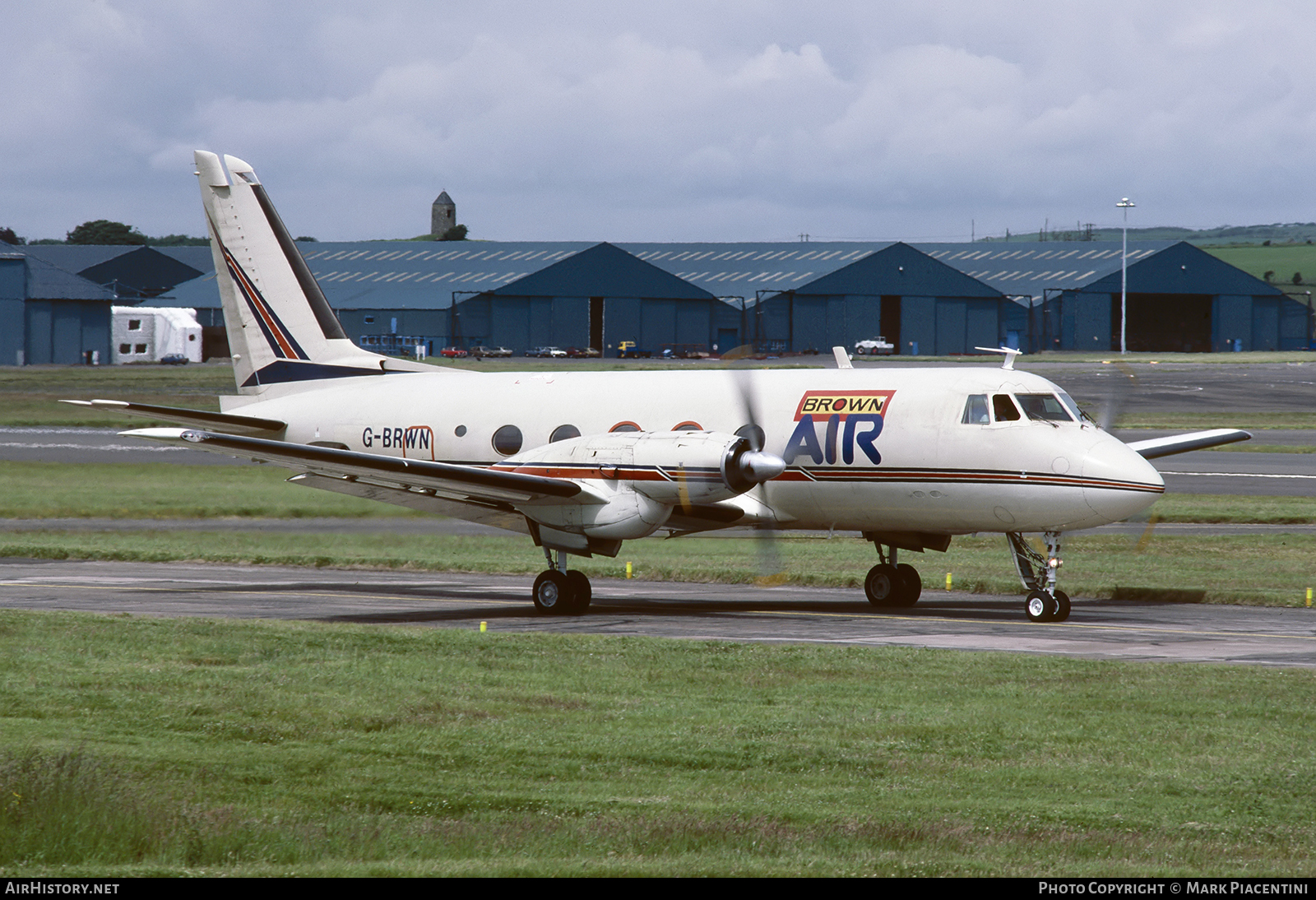 Aircraft Photo of G-BRWN | Grumman G-159 Gulfstream I | Brown Air | AirHistory.net #103899