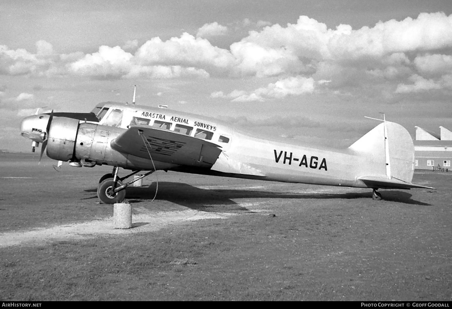 Aircraft Photo of VH-AGA | Avro 652A Anson I | Adastra Aerial Surveys | AirHistory.net #103906