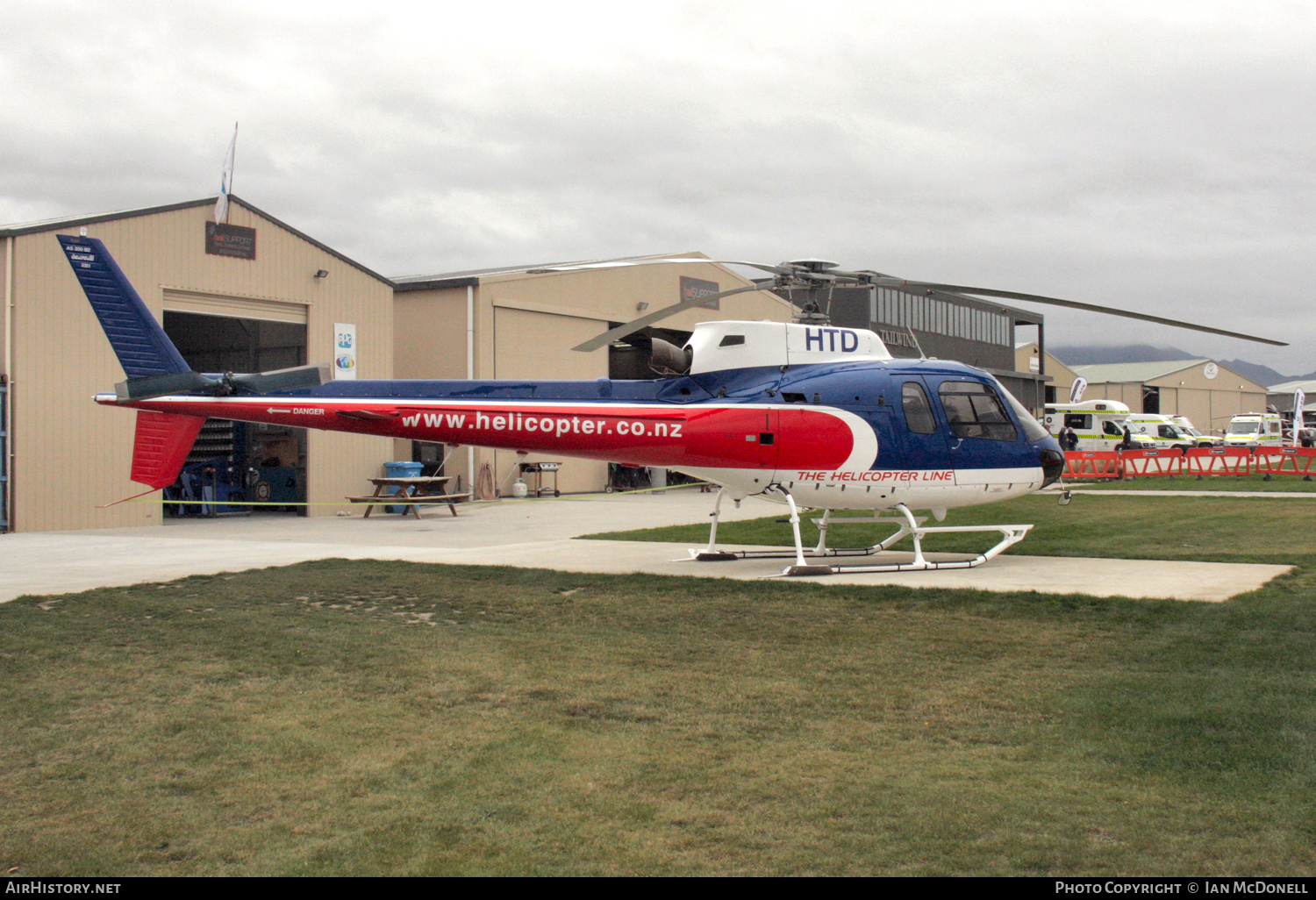 Aircraft Photo of ZK-HTD / HTD | Aerospatiale AS-350B-2 Ecureuil | The Helicopter Line | AirHistory.net #103907