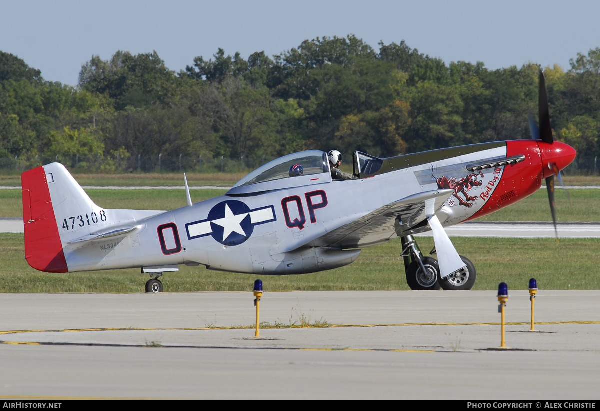 Aircraft Photo of N334FS / NL334FS / 471308 | North American P-51D Mustang | USA - Air Force | AirHistory.net #103936