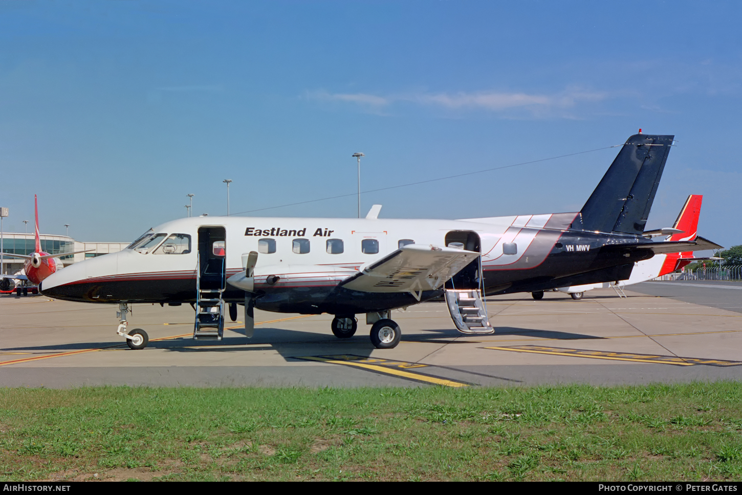 Aircraft Photo of VH-MWV | Embraer EMB-110P2 Bandeirante | Eastland Air | AirHistory.net #103950