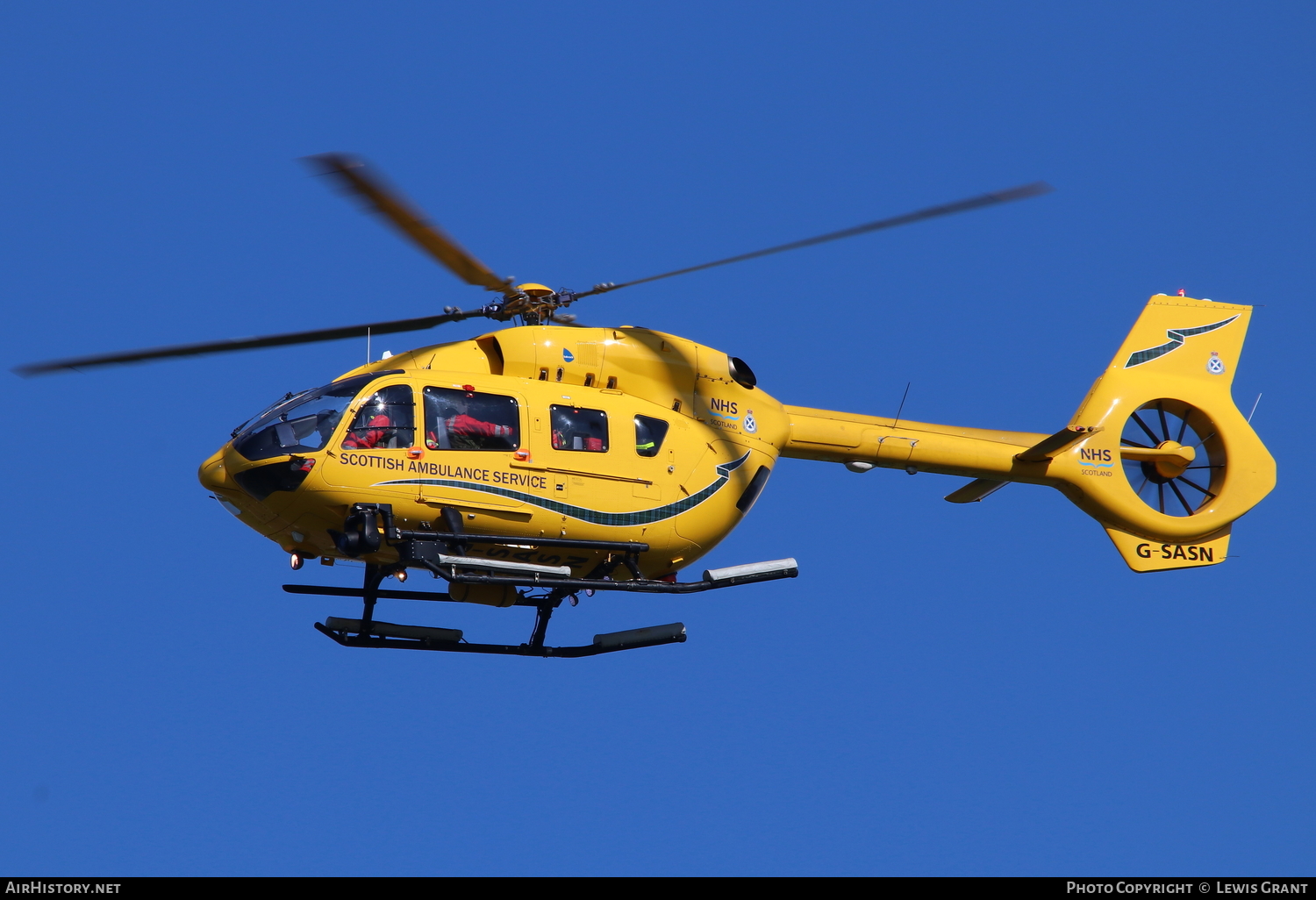 Aircraft Photo of G-SASN | Airbus Helicopters EC-145 (BK-117 D-2) | Scottish Ambulance Service | AirHistory.net #103952