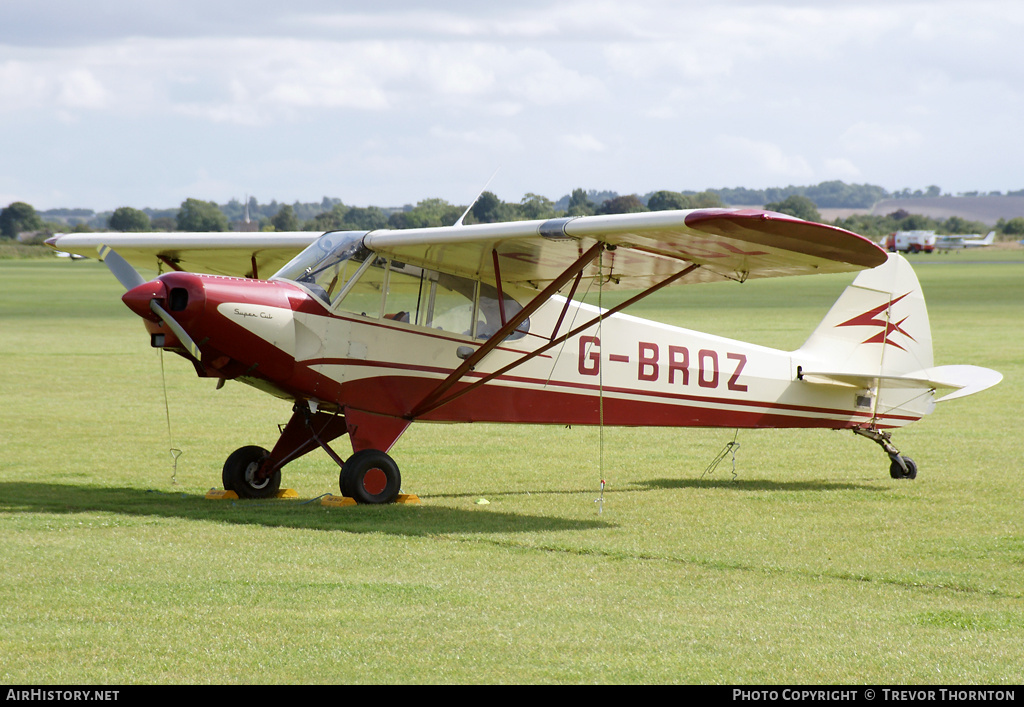 Aircraft Photo of G-BROZ | Piper PA-18-150 Super Cub | AirHistory.net #103983