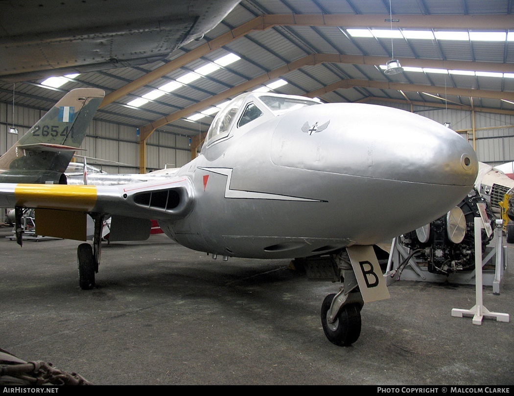 Aircraft Photo of WZ518 | De Havilland D.H. 115 Vampire T11 | UK - Air Force | AirHistory.net #103994