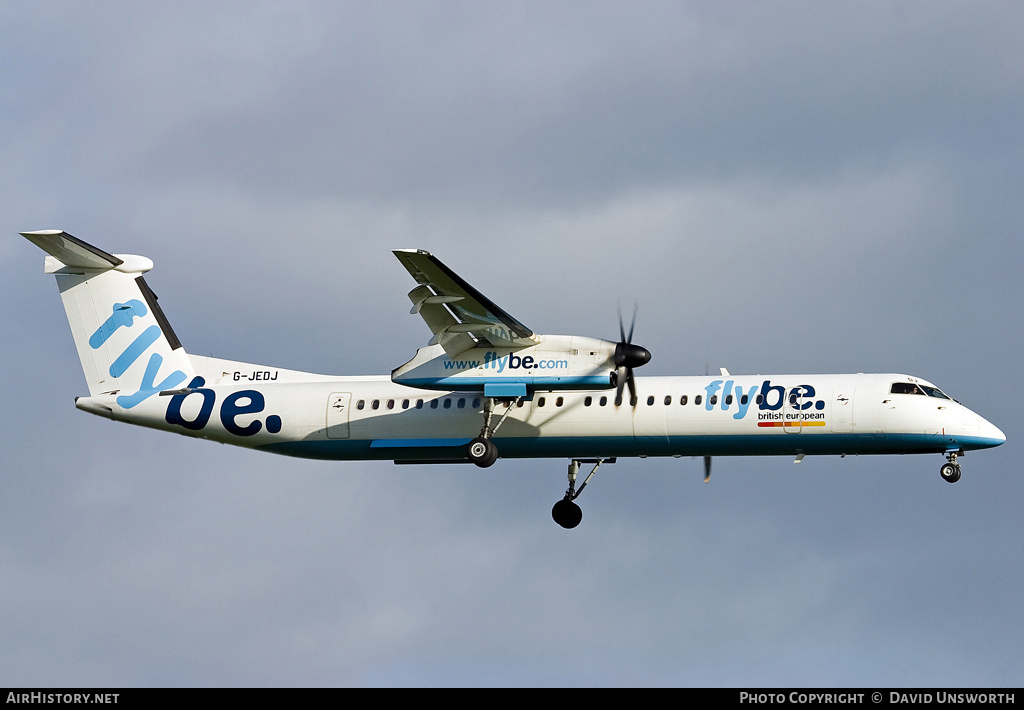Aircraft Photo of G-JEDJ | Bombardier DHC-8-402 Dash 8 | Flybe - British European | AirHistory.net #103995