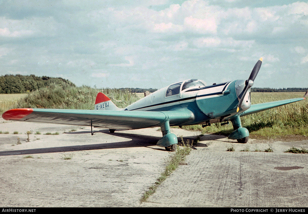 Aircraft Photo of G-AEUJ | Miles M.11A Whitney Straight | AirHistory.net #104000