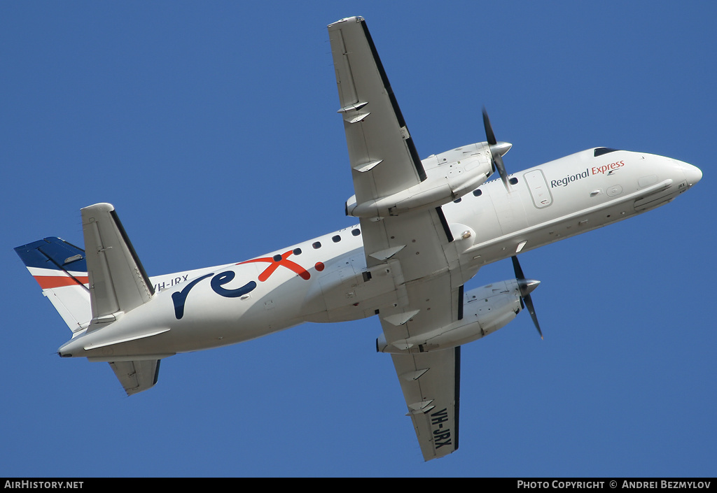 Aircraft Photo of VH-JRX | Saab 340B | REX - Regional Express | AirHistory.net #104010