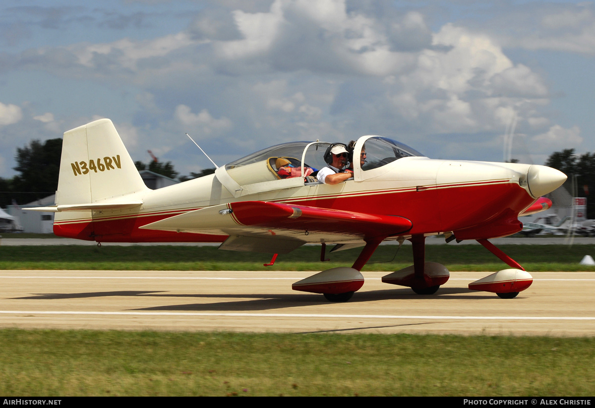 Aircraft Photo of N346RV | Van's RV-6A | AirHistory.net #104025