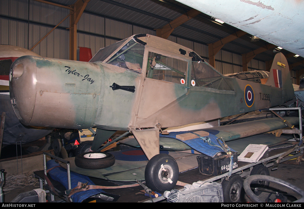 Aircraft Photo of TJ398 | Auster 5 | UK - Air Force | AirHistory.net #104028