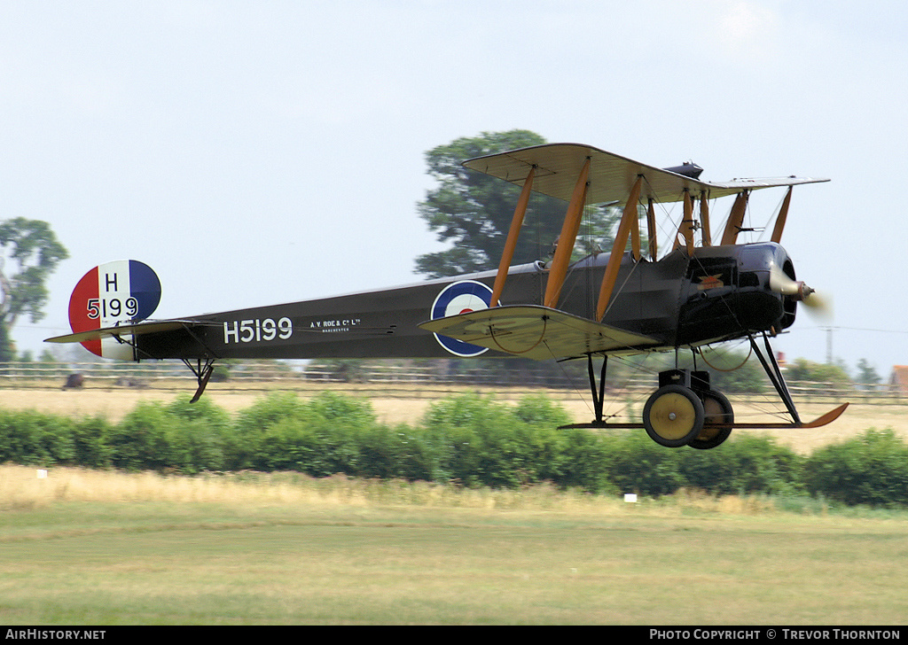 Aircraft Photo of G-ADEV | Avro 504K | UK - Air Force | AirHistory.net #104030