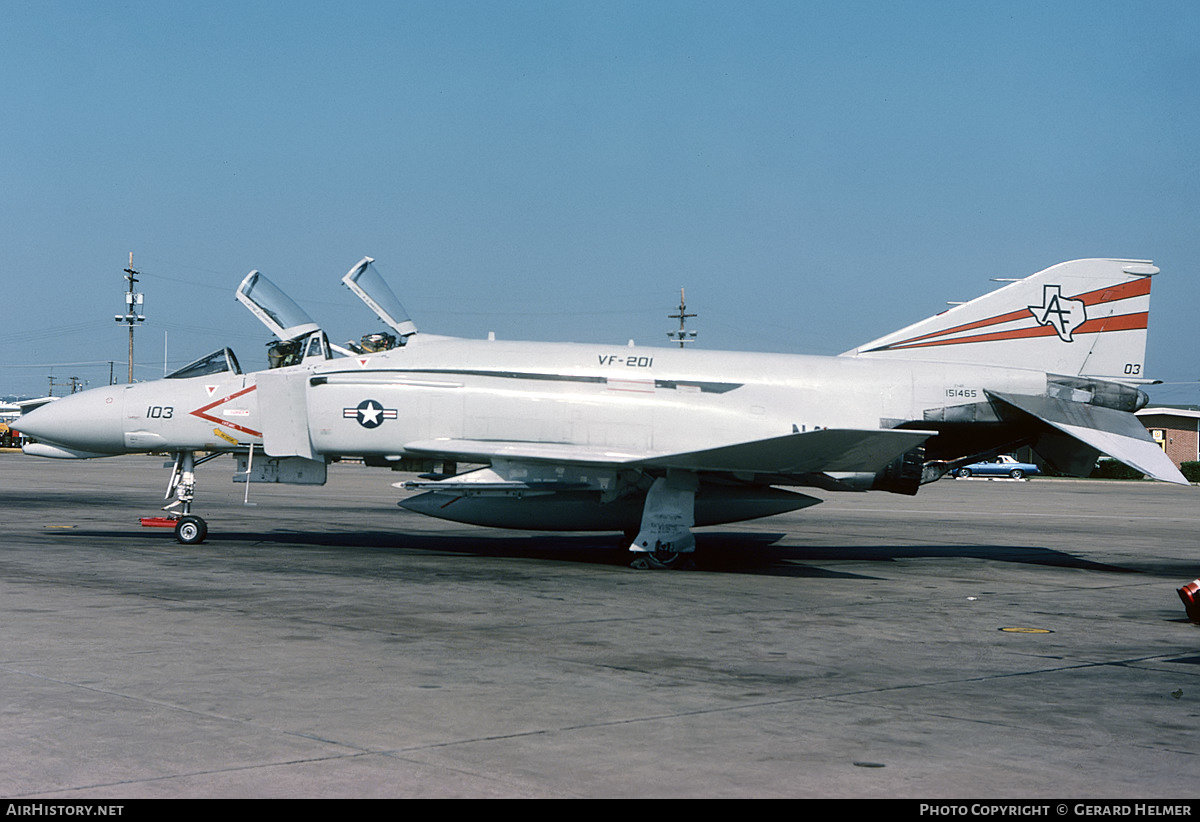 Aircraft Photo of 151465 | McDonnell F-4N Phantom II | USA - Navy | AirHistory.net #104042