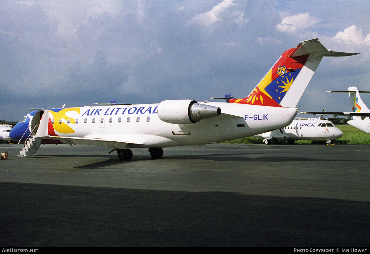 Aircraft Photo of F-GLIK | Canadair CRJ-100ER (CL-600-2B19) | Air Littoral | AirHistory.net #104056