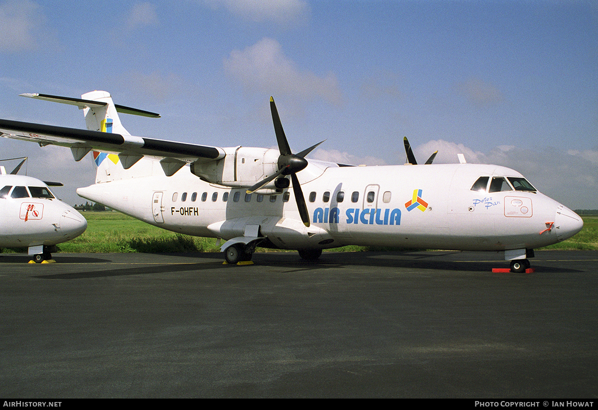 Aircraft Photo of F-OHFH | ATR ATR-42-300 | Air Sicilia | AirHistory.net #104093