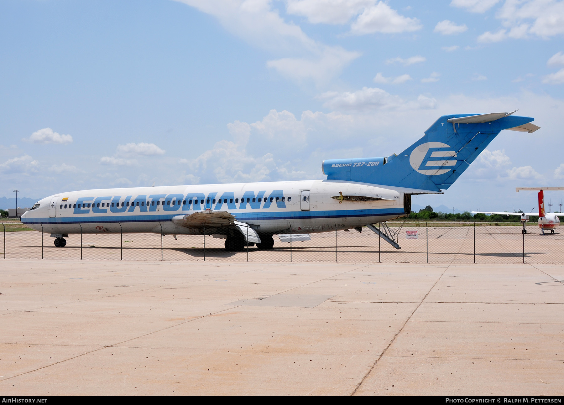 Aircraft Photo of N914PG | Boeing 727-287/Adv | Ecuatoriana | AirHistory.net #104105