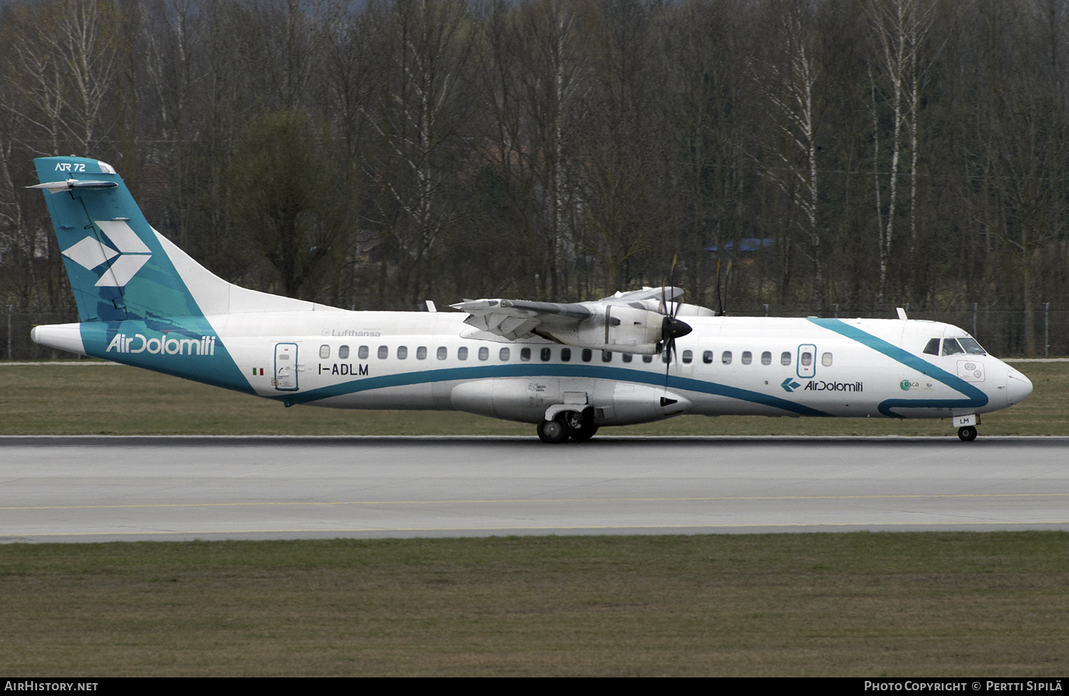 Aircraft Photo of I-ADLM | ATR ATR-72-500 (ATR-72-212A) | Air Dolomiti | AirHistory.net #104137